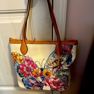 Brighton Spring/Summer Multi Floral. Handbag is practically new in dust bag.